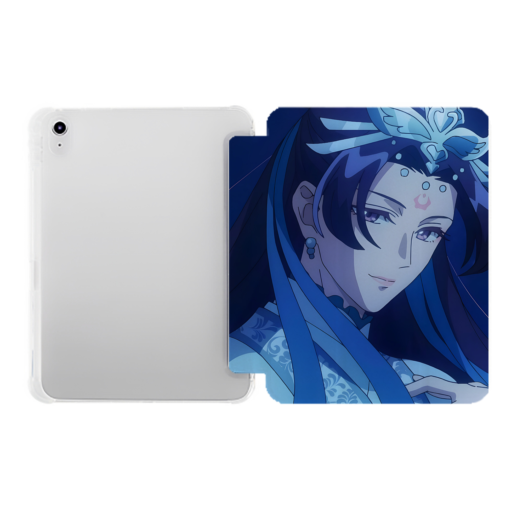 （画像用） 薬屋のひとりごと The Apothecary Diaries IPad ケース ペン収納付き 三つ折りスタンド PUレザー×シリコン 対応機種9.5/10.5/10.9インチ